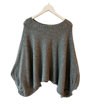 selectedbystijldepartment Sweater butterfly, Grey