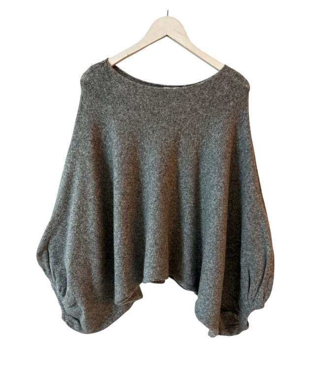 selectedbystijldepartment Sweater butterfly, Grey