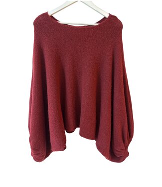 selectedbystijldepartment Sweater butterfly, Burnt orange
