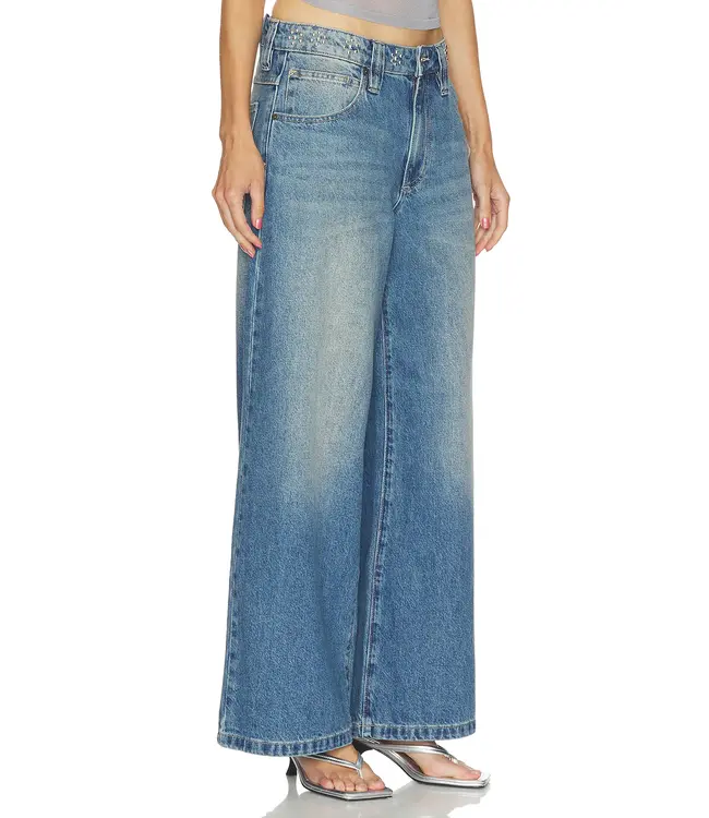 Abrand Jeans Low Super Baggy  Celeste, Blue