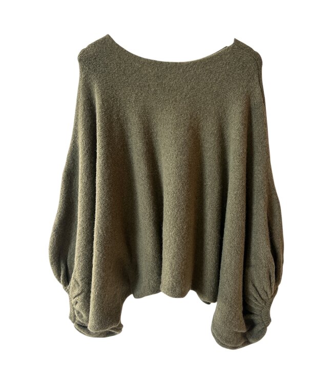 selectedbystijldepartment Sweater butterfly, Green