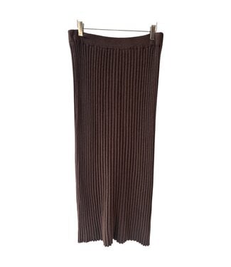 selectedbystijldepartment Set skirt top, Brown