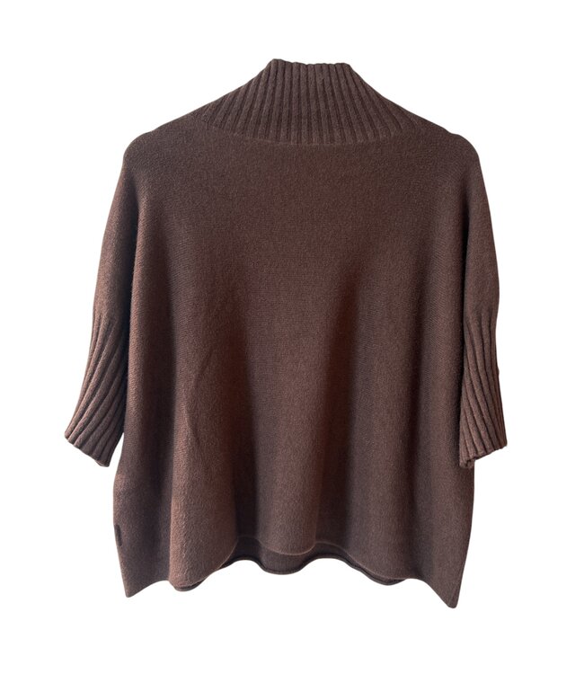 selectedbystijldepartment Set skirt top, Brown