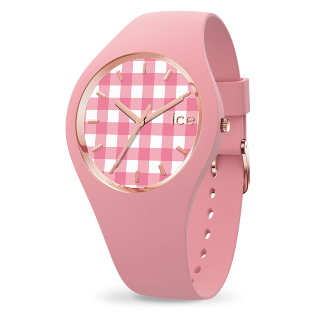 Ice-Watch change dameshorloge - Vichy Pink (S) IW016053 - Mynt Jewels Watches
