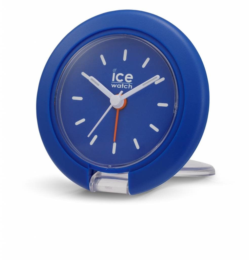 fluiten vasteland vervorming Ice-Watch Travel Clock reiswekker - Blue IW015195 - Mynt Jewels & Watches
