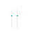 Ania Haie Hidden Gem oorbellen - Turquoise Drop Zilver E022-02H
