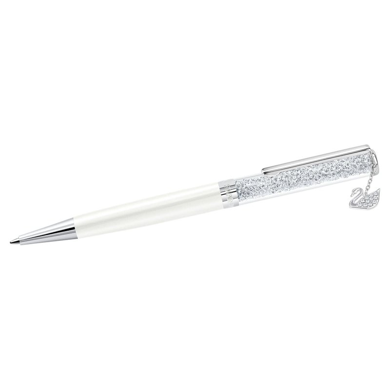 Swarovski Crystalline pen Swan - Wit/Zilver 5408273