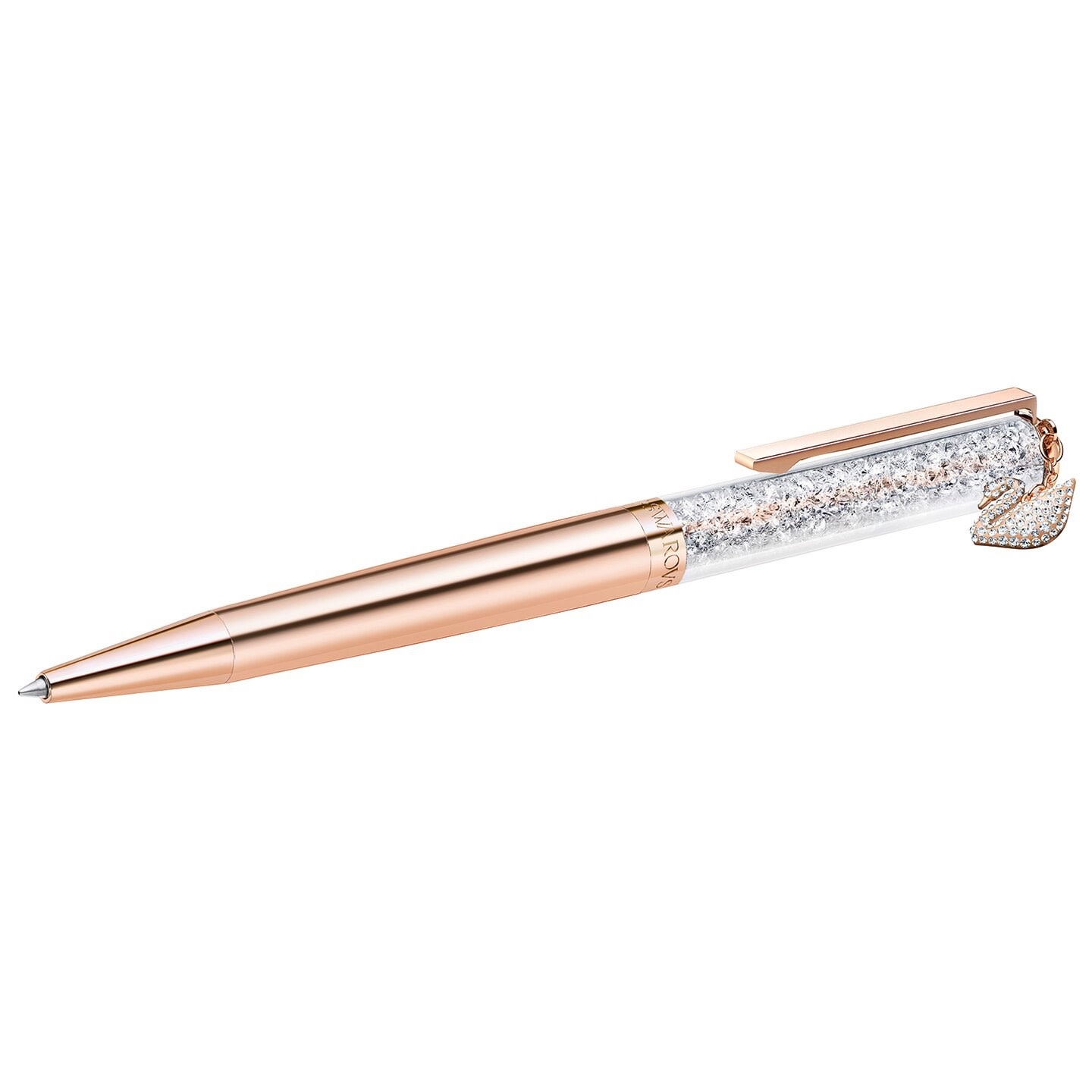 Swarovski Crystalline pen Swan - Rosékleurig 5479552