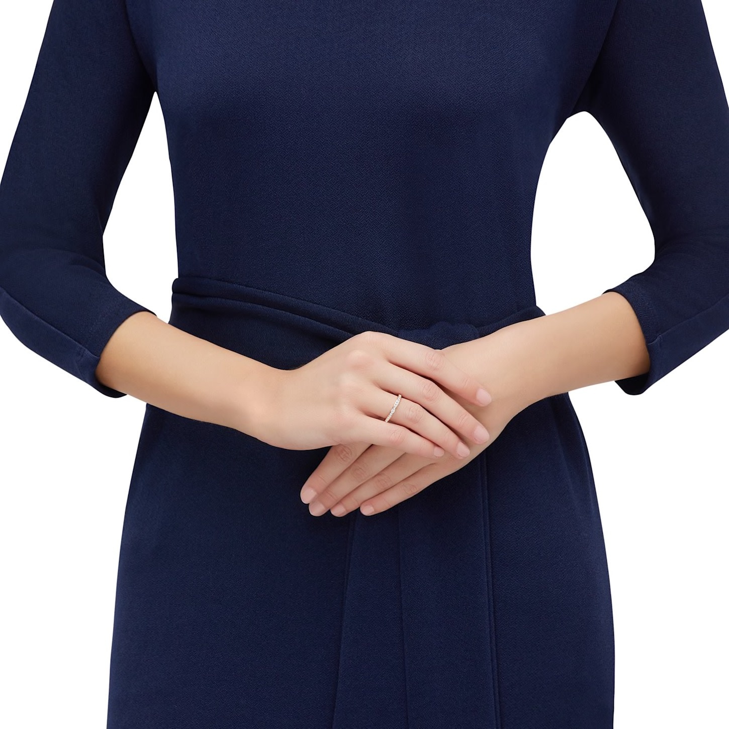 Swarovski Matrix Rare ring Rosegoudkleurig/Wit