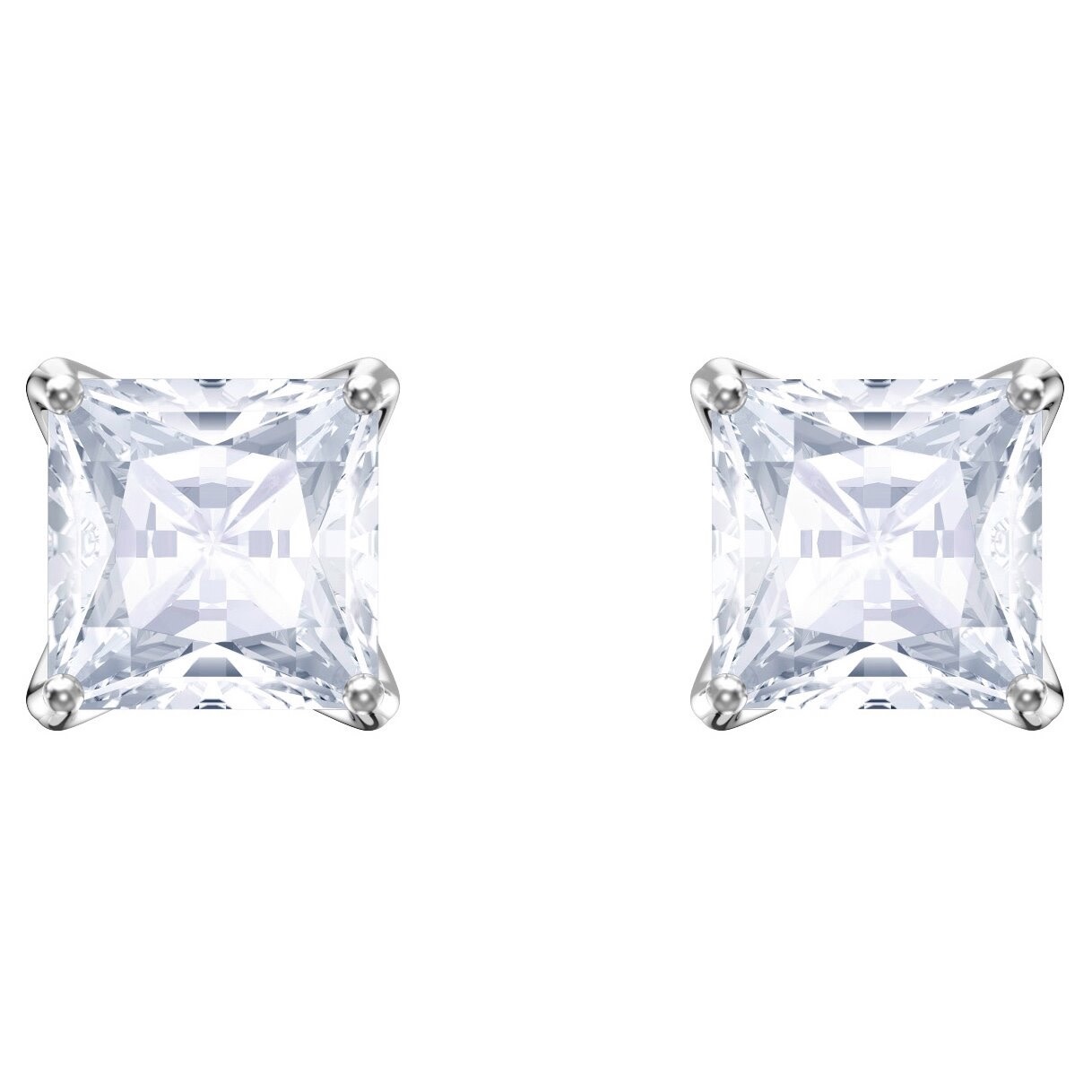 Swarovski Stilla oorbellen StudZilverkleurig/Wit  5430365