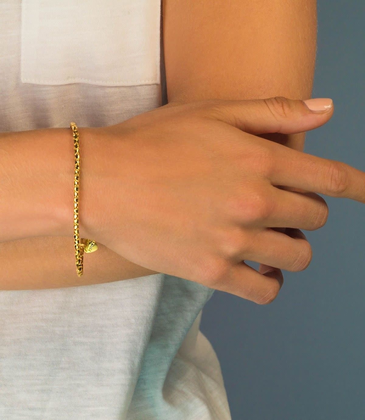 Zinzi Geel vergulde zilveren armband ZIA1129G