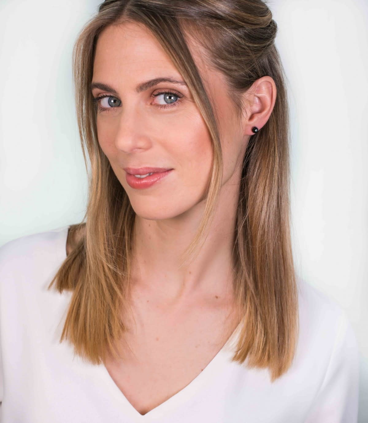 Zinzi Zilveren oorbellen - Bead (Zwart) ZIO1317Z