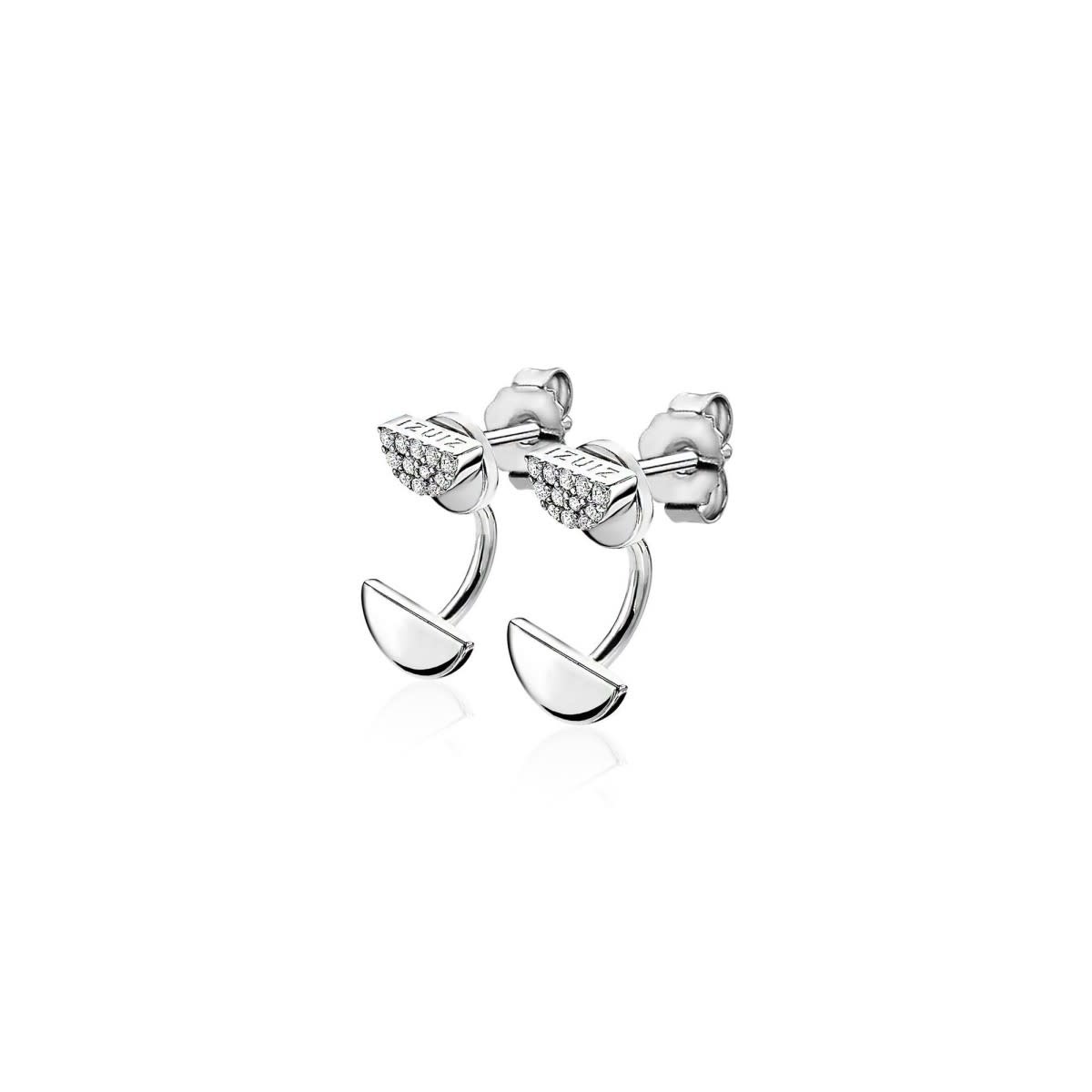 Zinzi Zilveren oor-items - Halve Maan ZIO1388