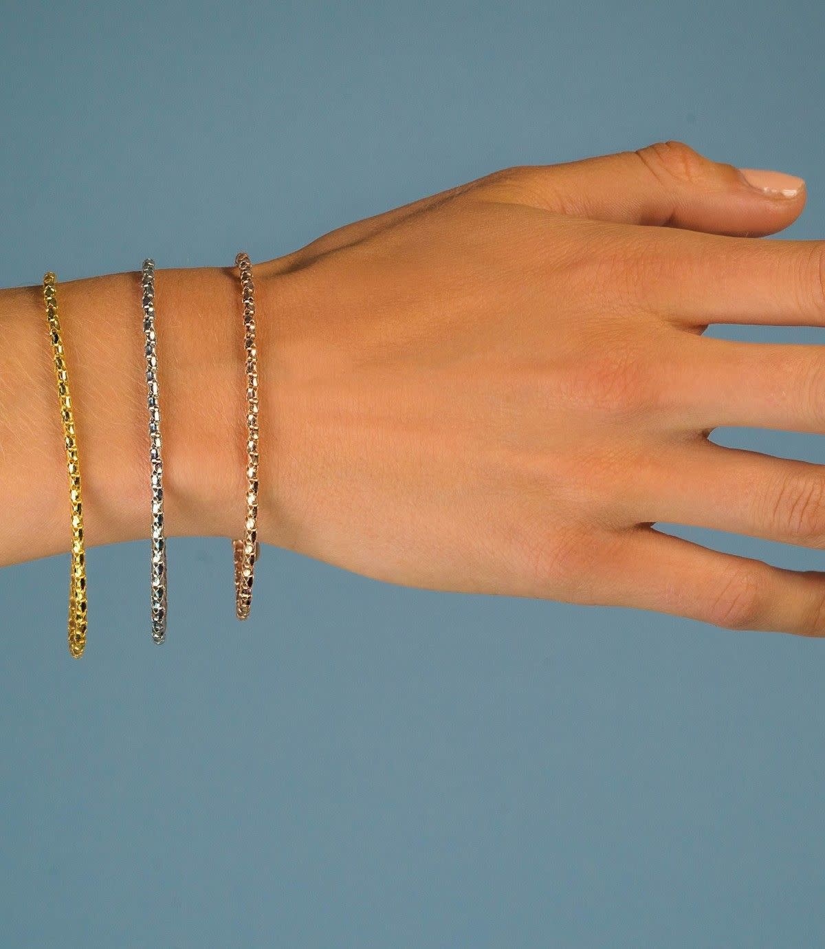 Zinzi Geel vergulde zilveren armband ZIA1129G