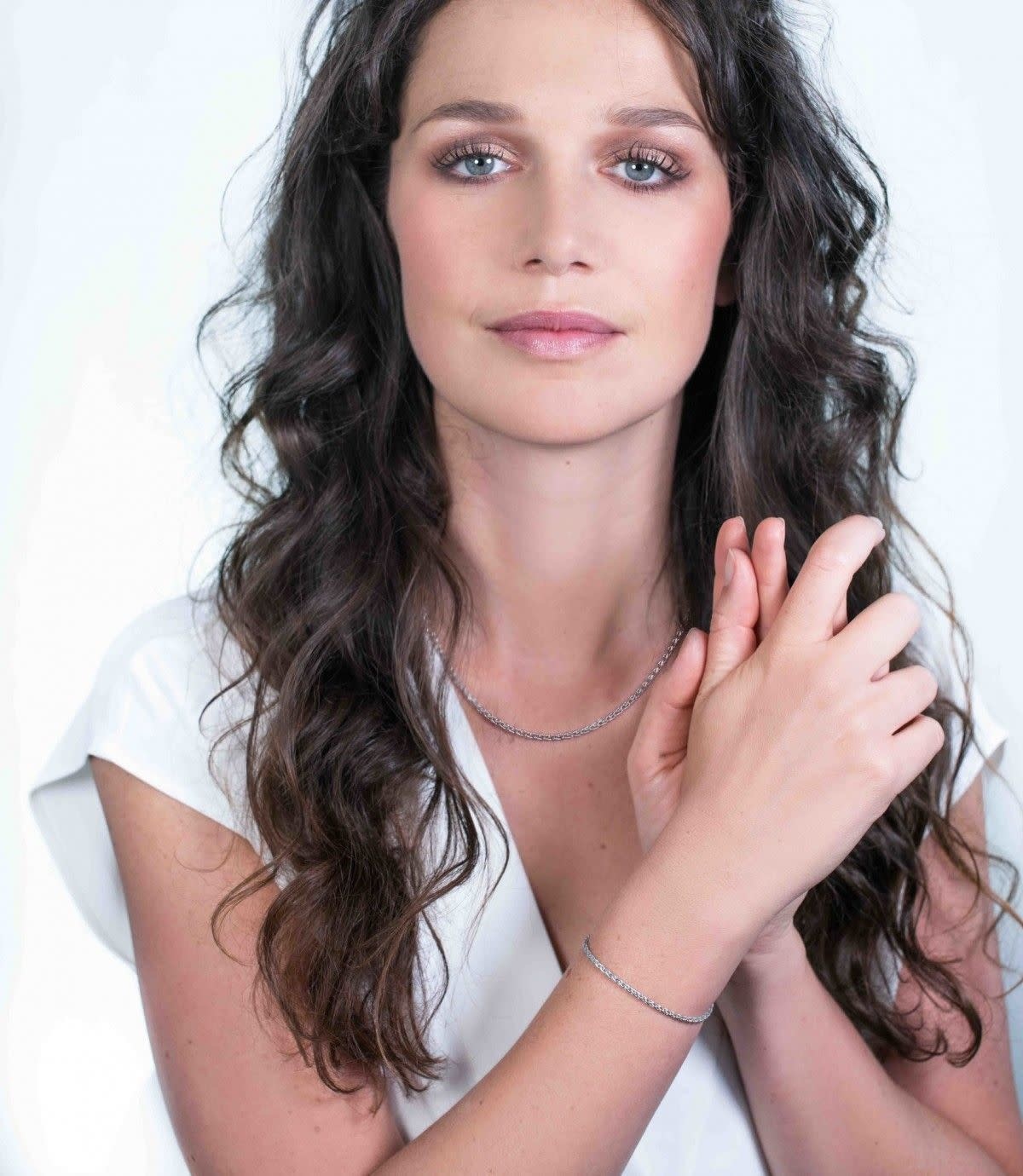 Zinzi Zilveren ketting - Palmier ZIC1931