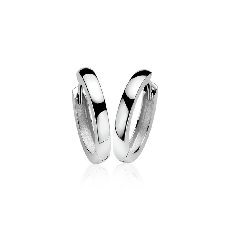 Zinzi Zilveren oorbellen - Ring 20 x 3 mm ZIO190