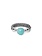Buddha to Buddha Batas Sphere Stone ring Amazoniet 004GR