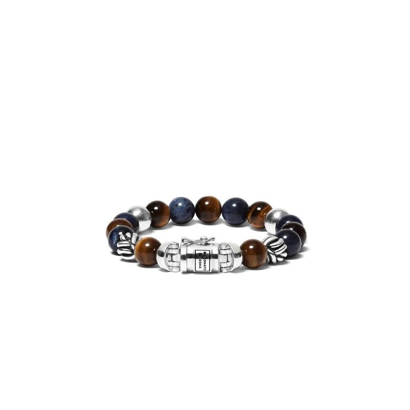 Buddha to Buddha Spirit Bead Mix armband Sodaliet Tijgeroog 188MS