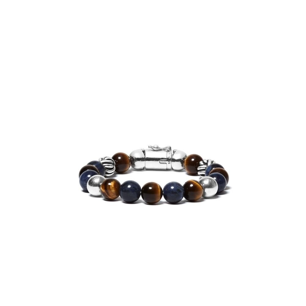 Buddha to Buddha Spirit Bead Mix armband Sodaliet Tijgeroog 188MS