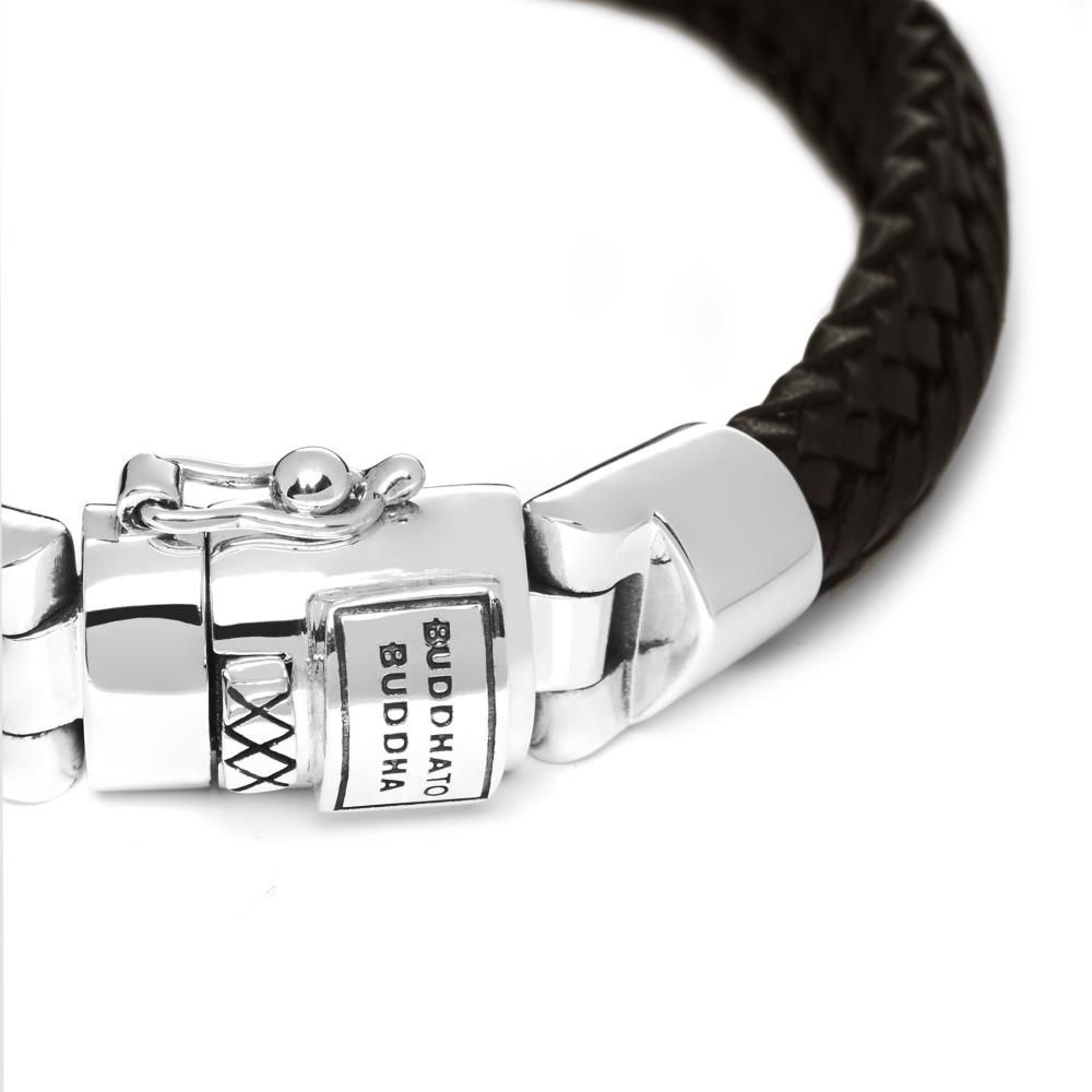 Buddha to Buddha Nurul Small Leather armband Bruin 816BR