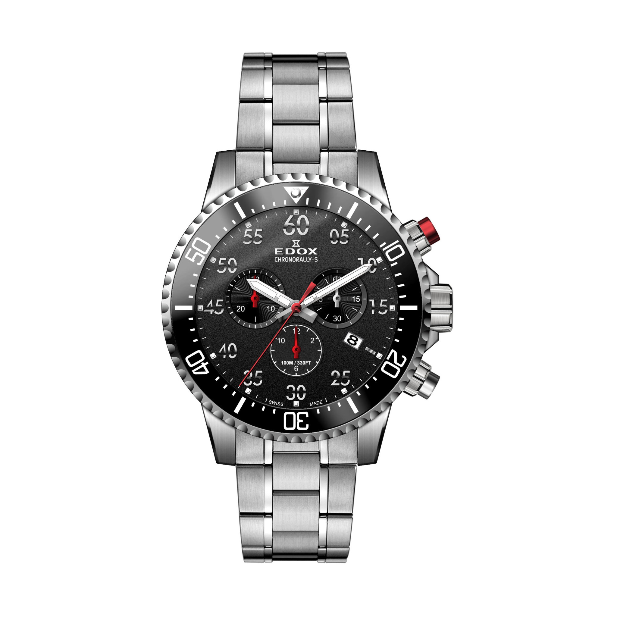 Edox Chronorally-S herenhorloge 10227 3M NBN - Mynt Jewels \u0026 Watches