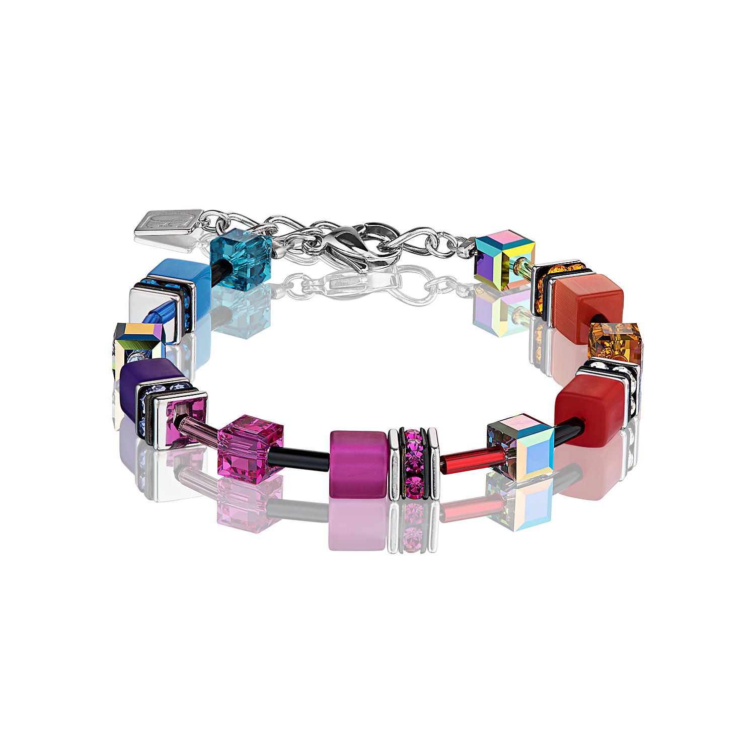 Coeur de Lion Armband - Multicolour Rainbow 2838/30-1520