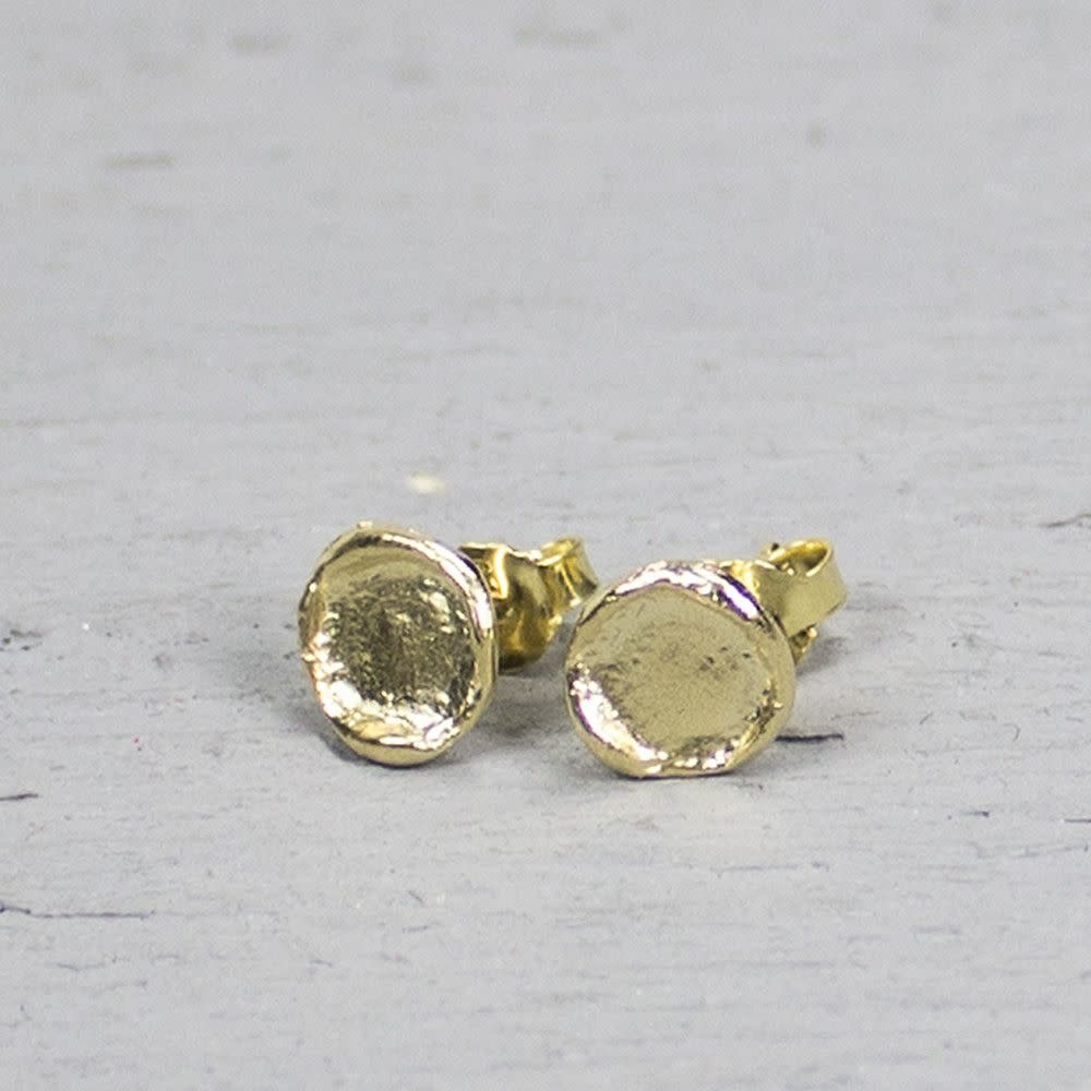 Jéh Jewels Touch of Gold oorbellen - Rond 19249