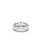 Swarovski Matrix Vittore ring Pear Zilverkleurig/Wit