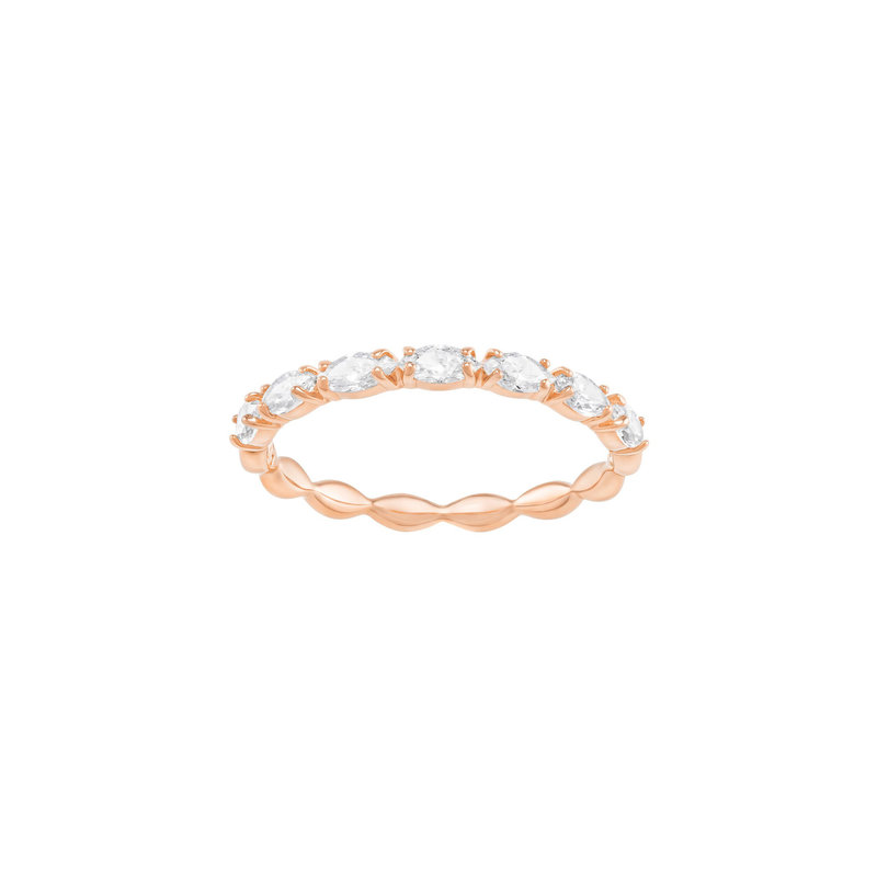 Swarovski Vittore ring Marquise - Rosegoudkleurig/Wit