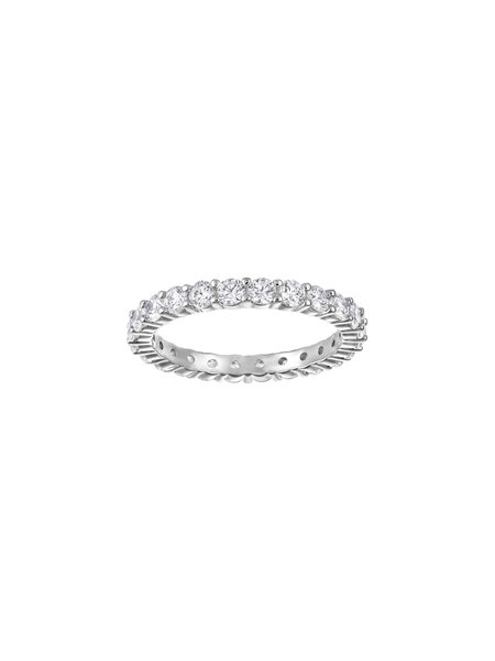 Swarovski Matrix ring XL Zilverkleurig/Wit