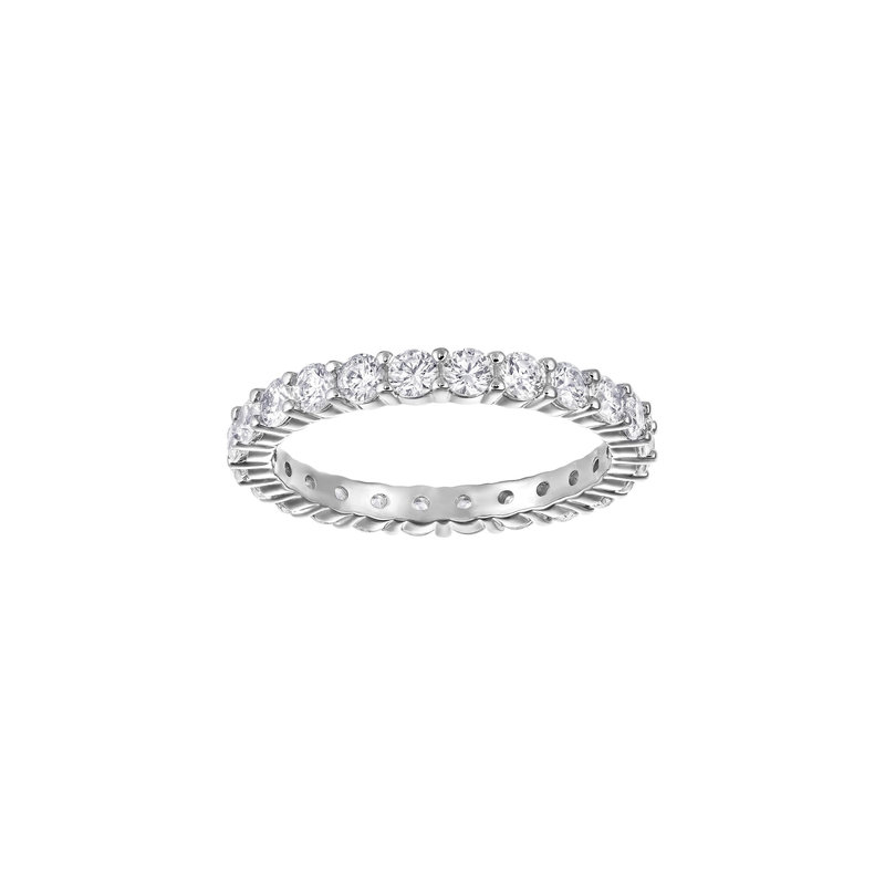 Swarovski Matrix Vittore ring XL Zilverkleurig/Wit