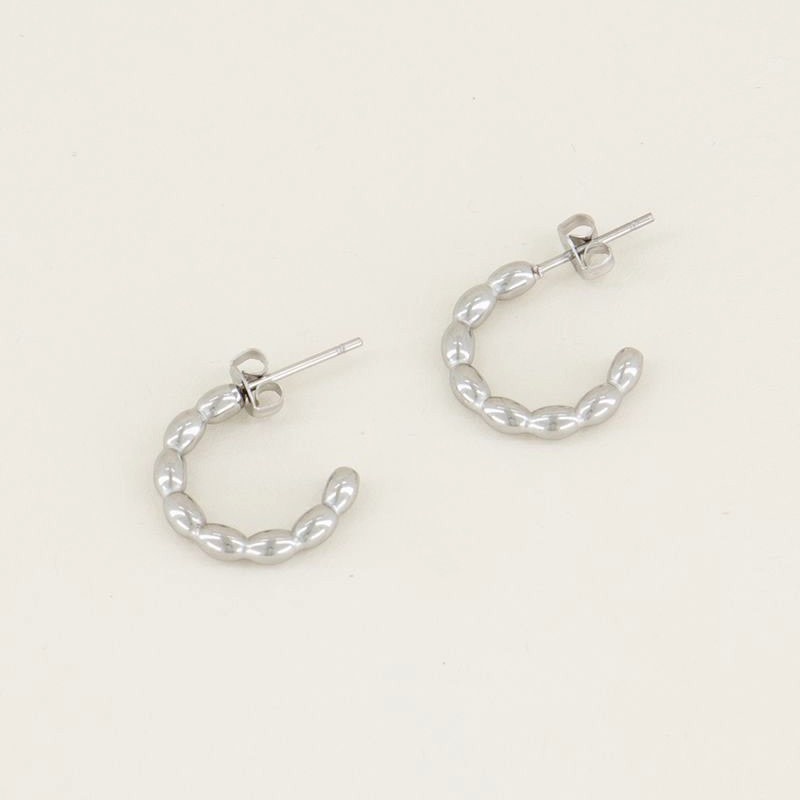 My Jewellery Kleine oorbellen bolletjes - Zilverkleurig MJ029721500