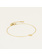 My Jewellery Armband klavertje - Goudkleurig MJ031361200