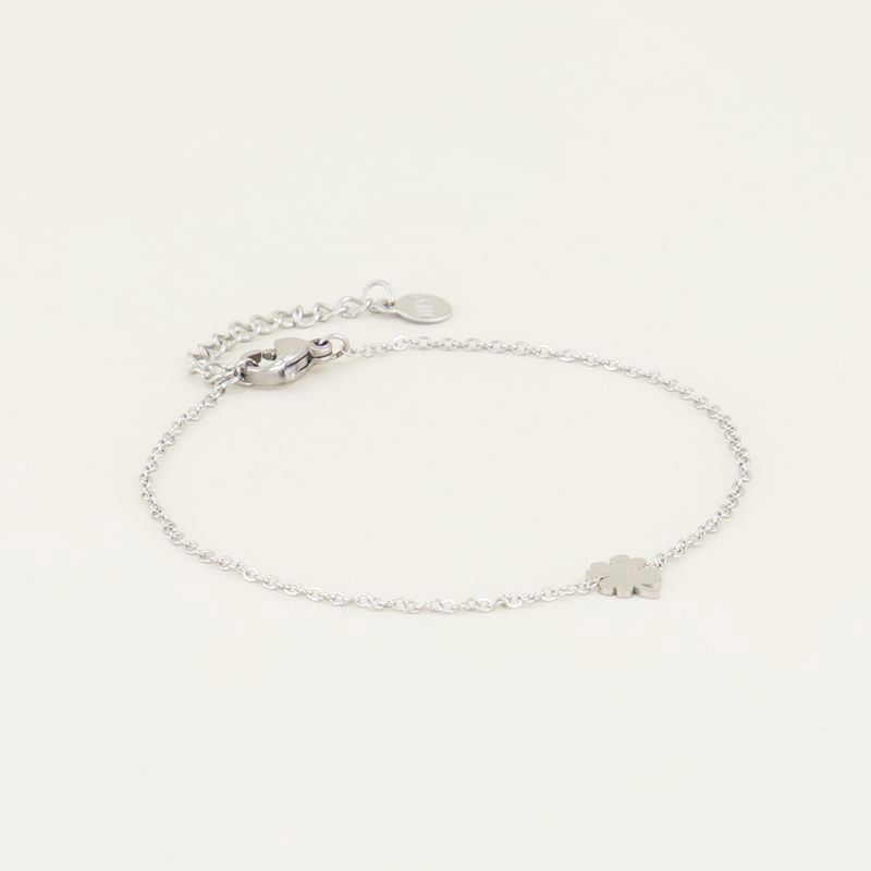 My Jewellery Armband klavertje - Zilverkleurig MJ031361500