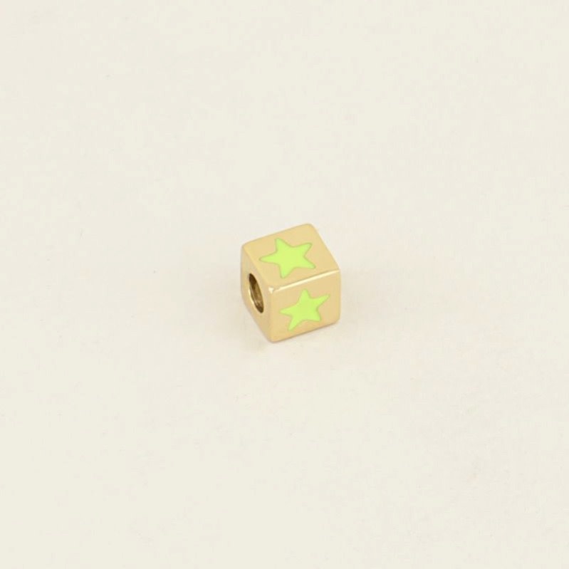 My Jewellery Cubes bedel sterretje - Goudkleurig MJ031821200