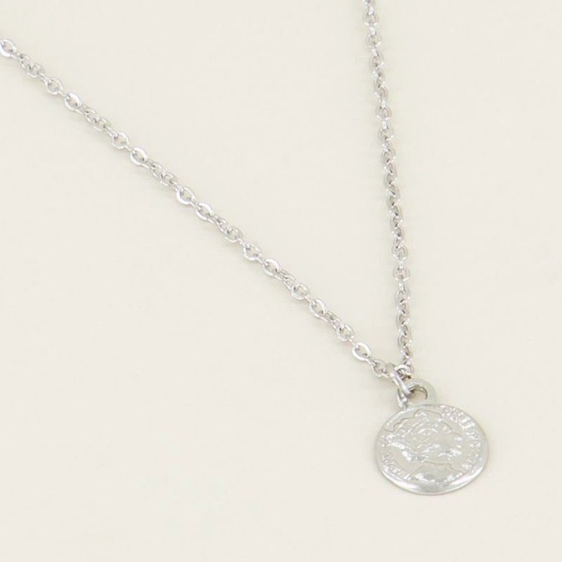 My Jewellery Ketting klein muntje  - Zilver MJ031421500