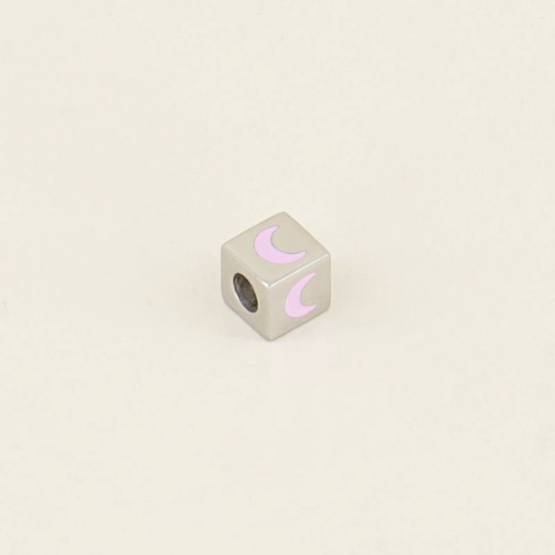 My Jewellery Cubes bedel maantje - Zilverkleurig MJ031831500
