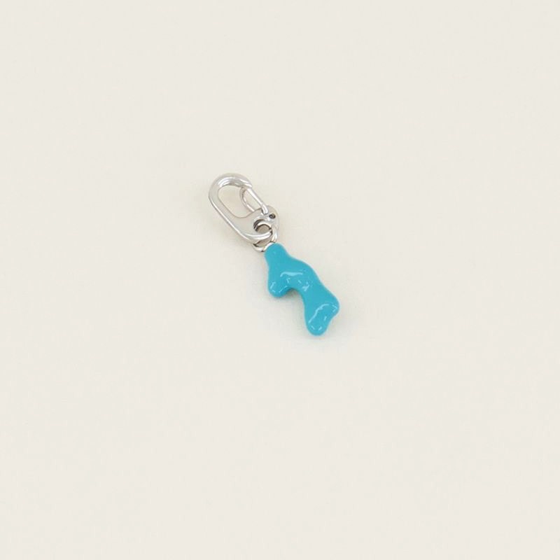 My Jewellery Moments charm blue coral - Zilverkleurig MJ030431500
