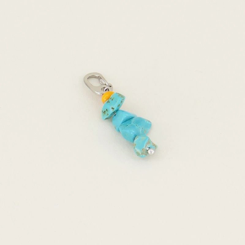 My Jewellery Moments charm blue stone - Zilverkleurig MJ030321500