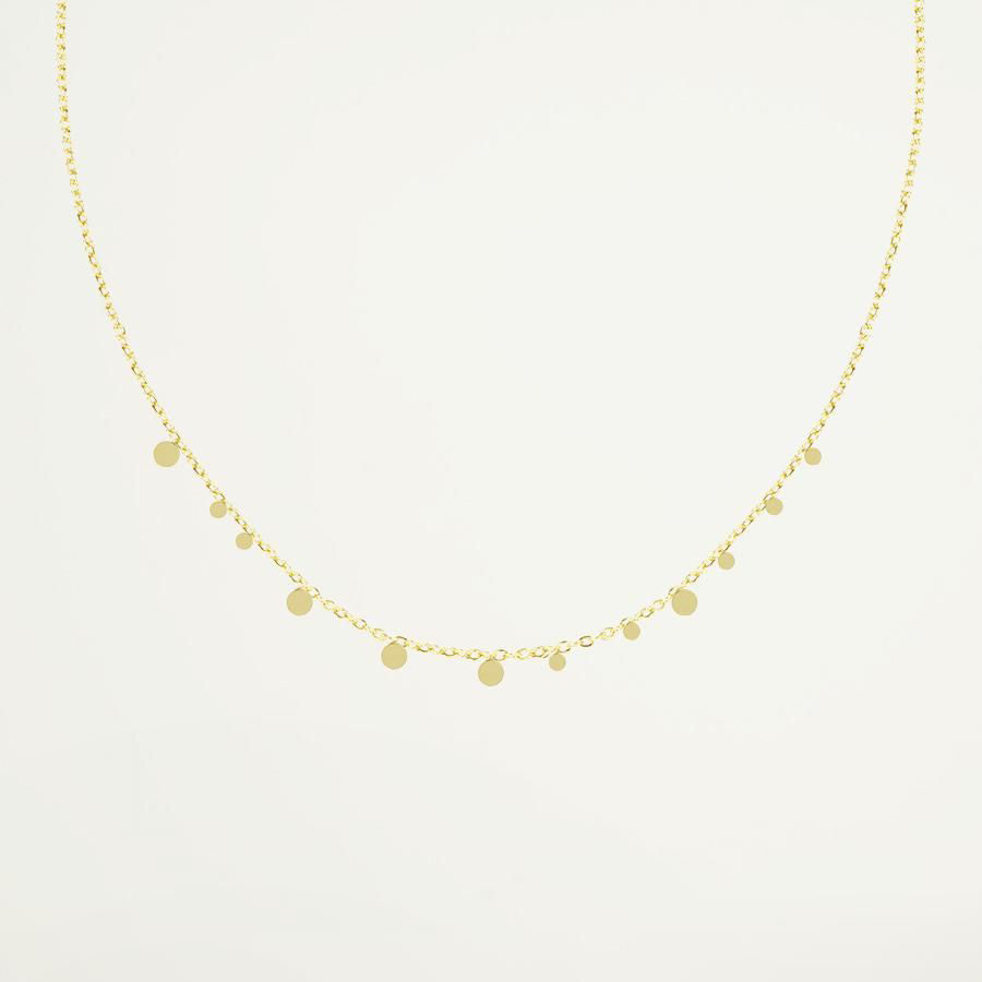 My Jewellery Ketting kleine rondjes - Goudkleurig MJ019391200