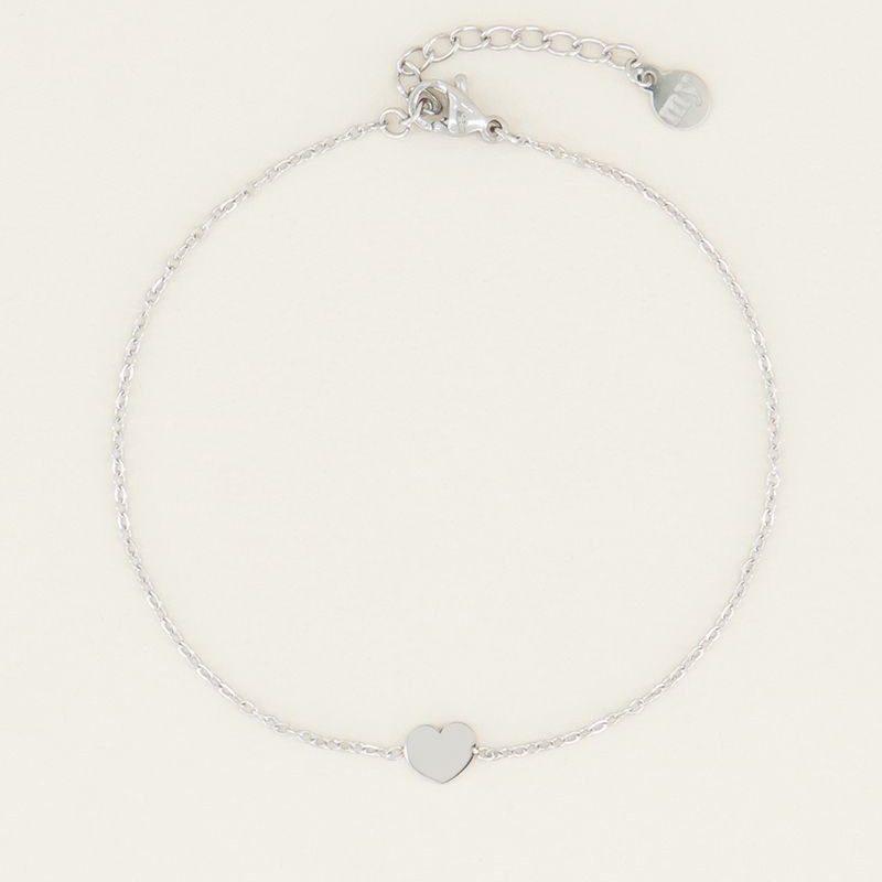 My Jewellery Armband klein hartje - Zilverkleurig MJ031401500