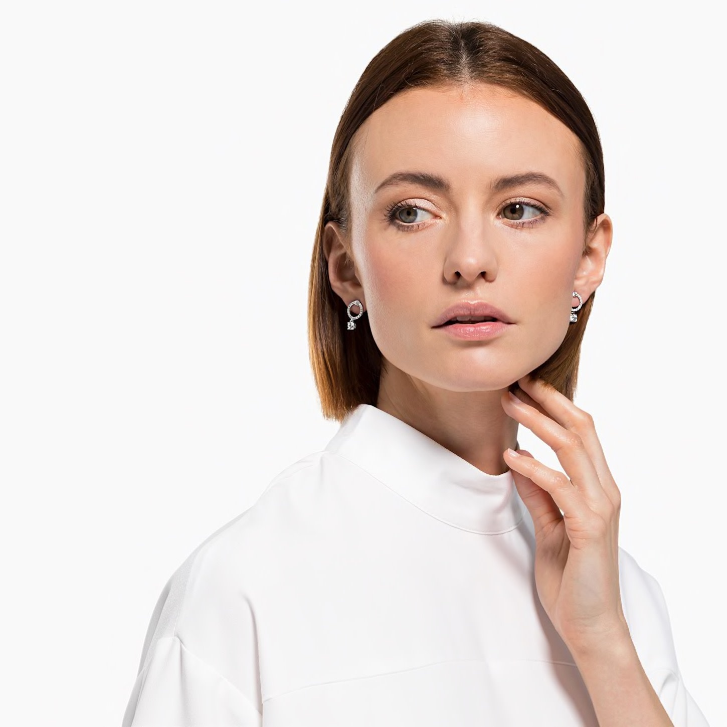 Swarovski Attract oorbellen Circle 5563278