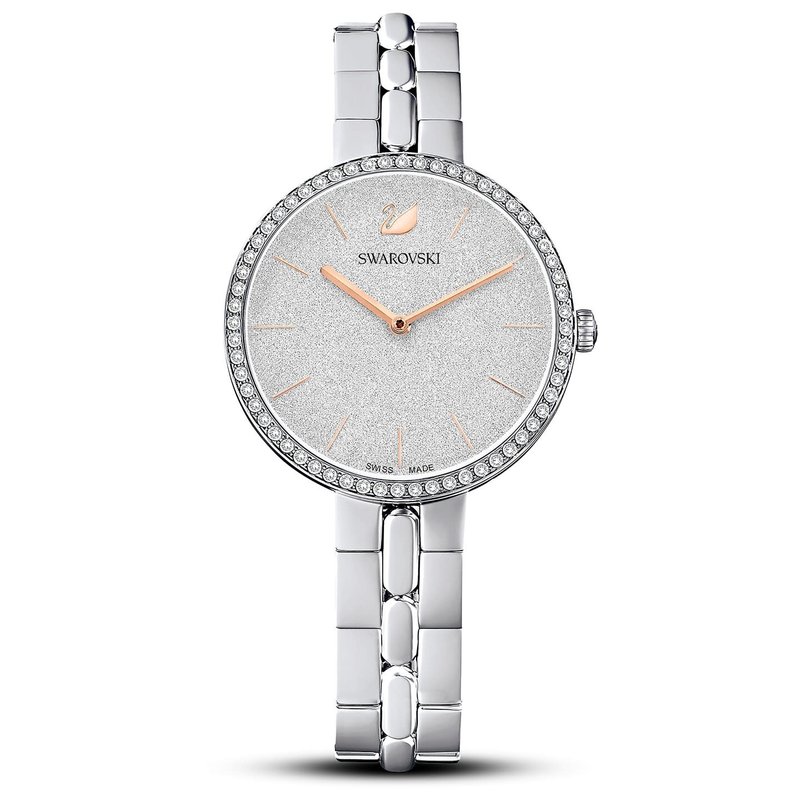 Swarovski Cosmopolitan dameshorloge Swiss Made Zilverkleurig 5517807