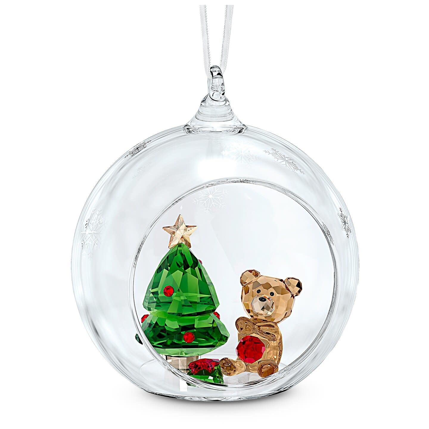 Ja Verkleuren Bezet Swarovski Kerstbal (Kersttafereel) kristallen ornament 5533942 - Mynt  Jewels & Watches