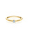 Italo Design 8 Karaat verlovingsring met diamant — Cristina