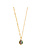 Ania Haie Turning Tides ketting met hanger - Tidal Abalone Mixed Link Goldplated N027-02G