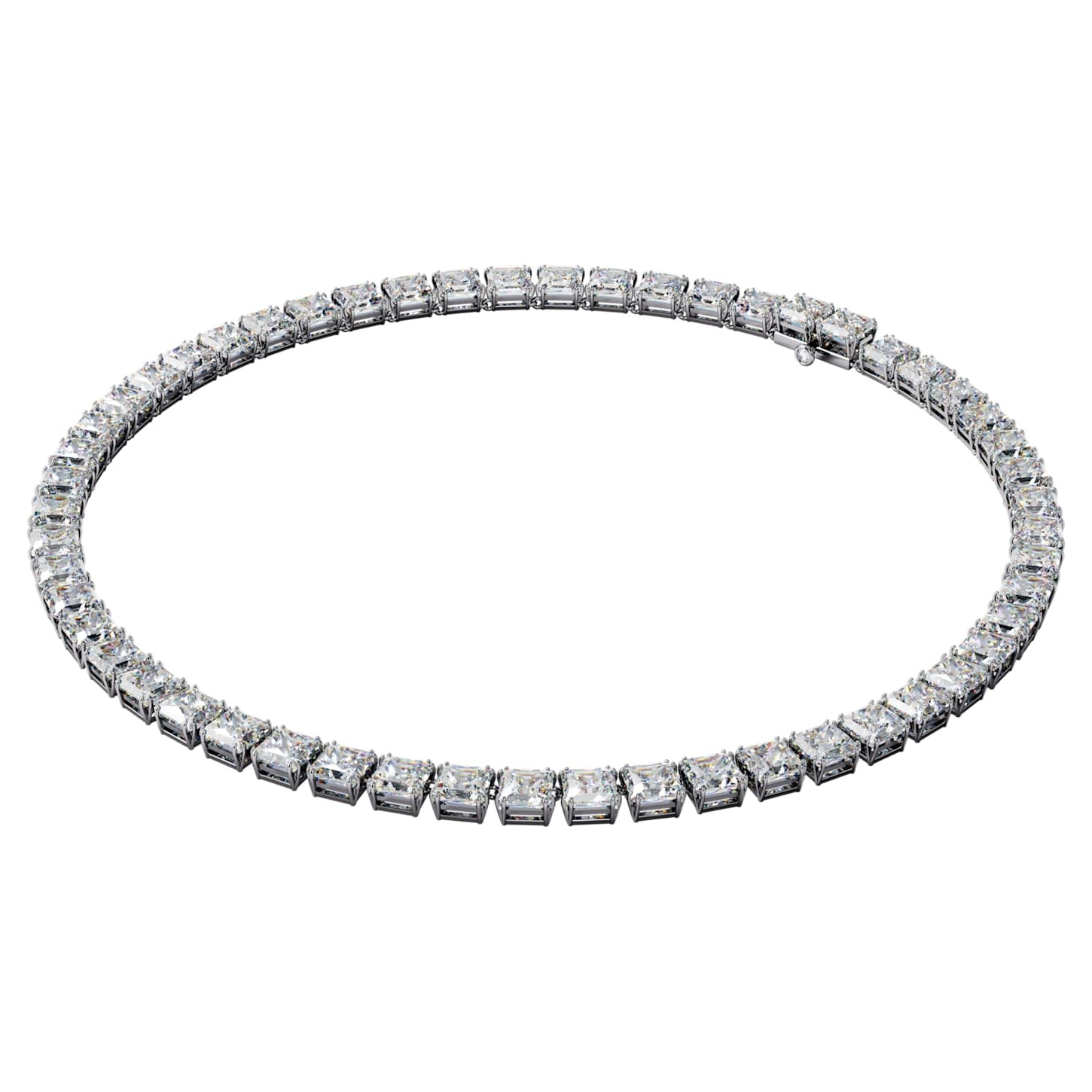 Swarovski Matrix Tennis ketting Zilverkleurig/Wit 5599153