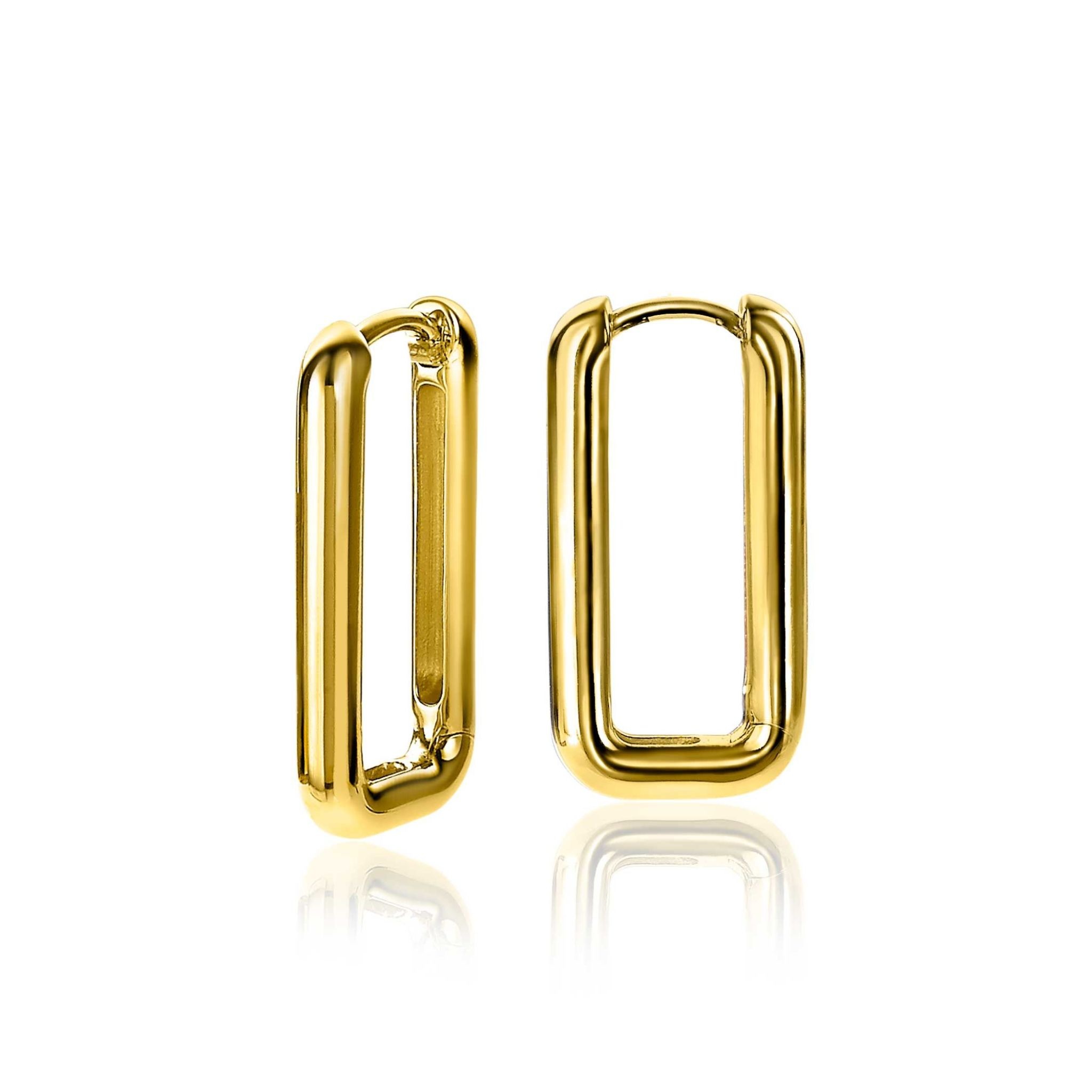 Zinzi | ZIO2223G • Geel vergulde zilveren oorbellen - Mynt Jewels