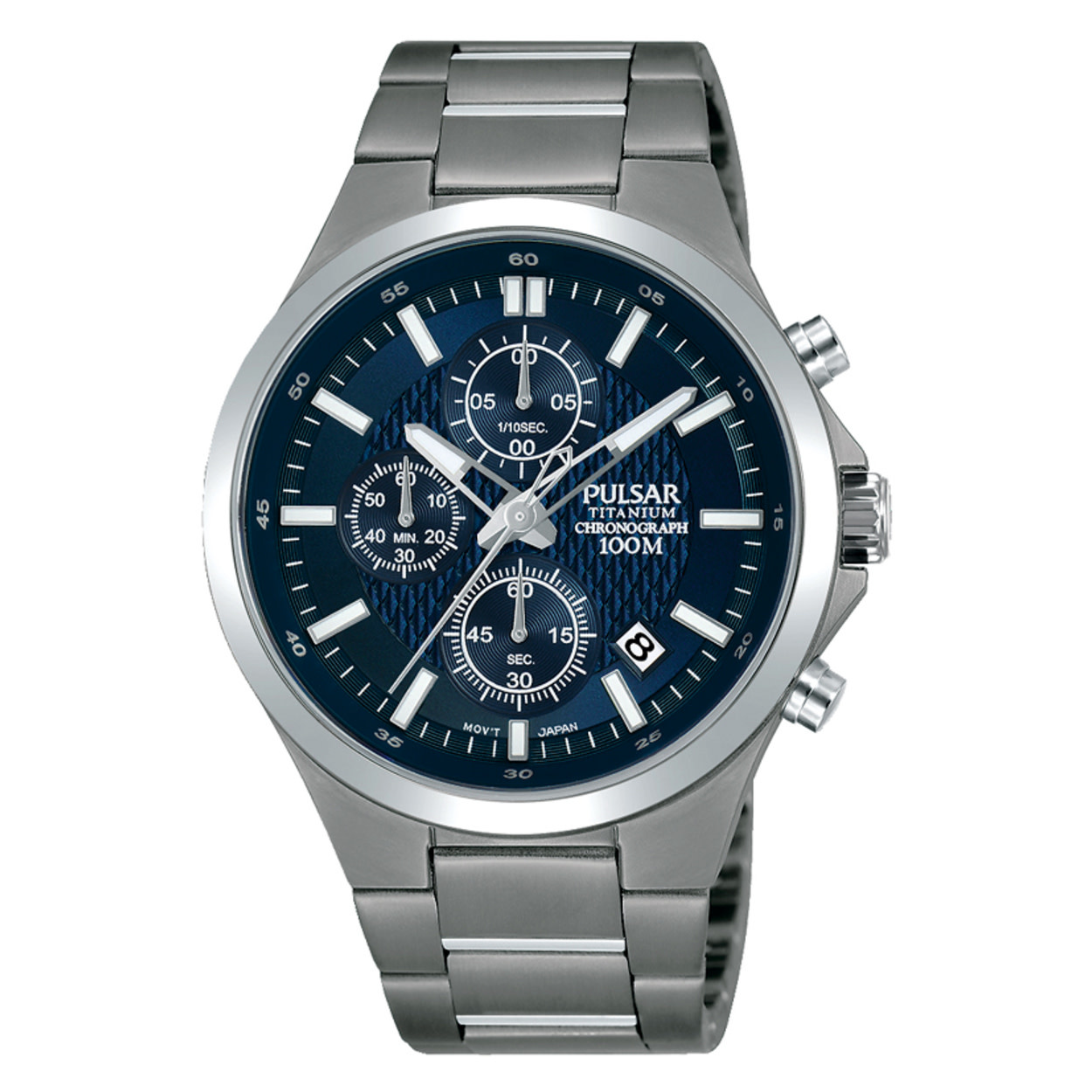 Pulsar Herenhorloge Heren Chronograaf Zwart PZ5047X1