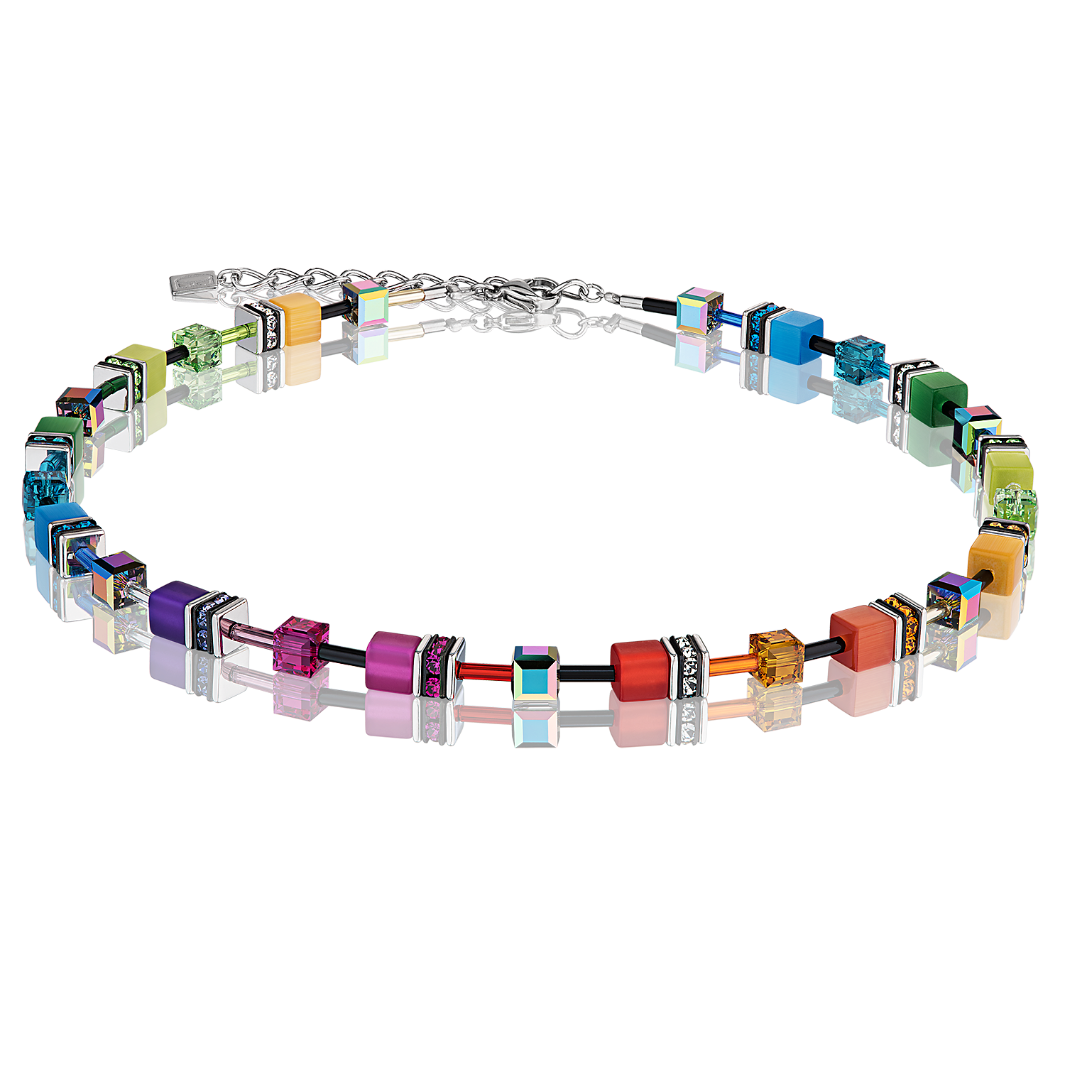 Coeur de Lion Collier - Multicolour Rainbow 2838/10-1520